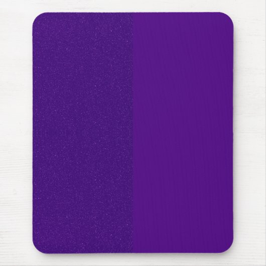 Split Lila Glitzer & Matte Mousepad - Anpassen (Vorne)