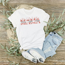 Split Monogram "Mama" Tshirt mit Kindernamen
