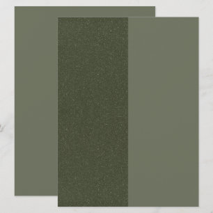 Split Moss Green Individuelle Einladung