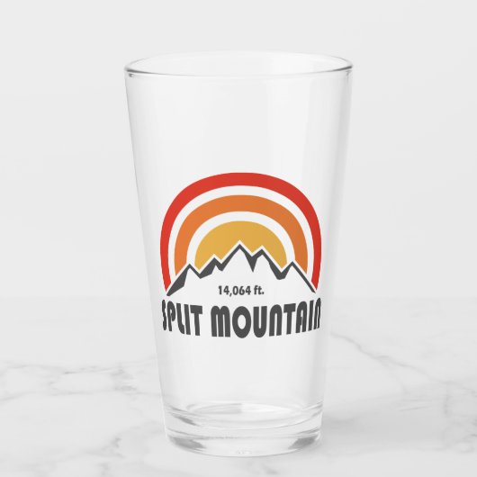 Split Mountain California Glas (Vorderseite)