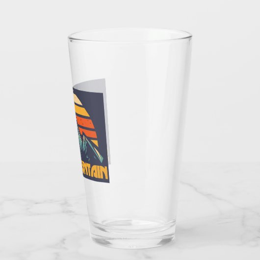 Split Mountain California Retro Türkis Glas (Links)