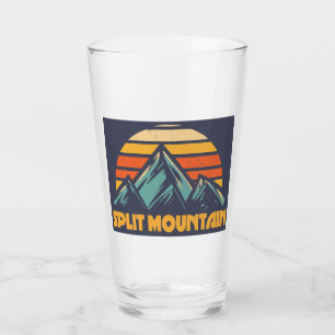 Split Mountain California Retro Türkis Glas