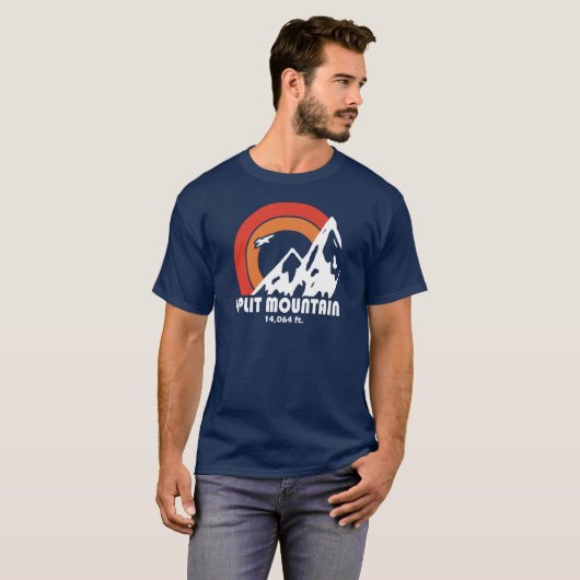 Split Mountain California Sun Eagle T-Shirt (Vorne ganz)