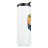 Split Mountain California Sunrise Thermosbecher (Nach links gedreht)