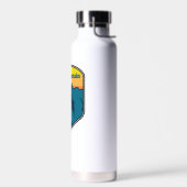 Split Mountain California Sunrise Trinkflasche (Links)