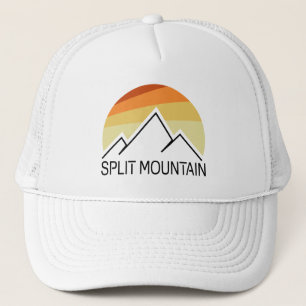 Split Mountain Kalifornien Retro Truckerkappe