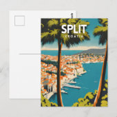 Split Nostalgic Postkarte (Vorne/Hinten)