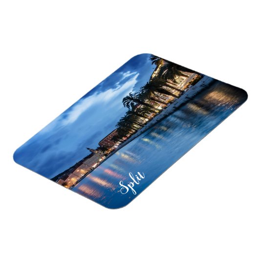 Split Promenade in Croatia Magnet (Linke Seite)
