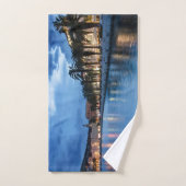 Split Promenade in Kroatien Badhandtuch Set (Handtuch)