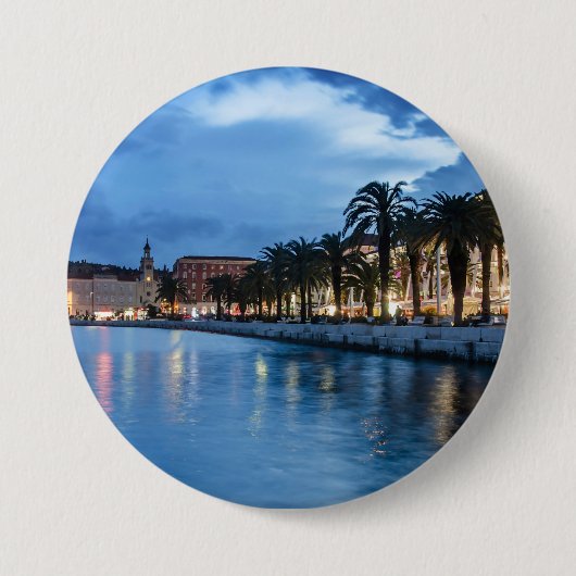 Split Promenade in Kroatien Button (Vorderseite)