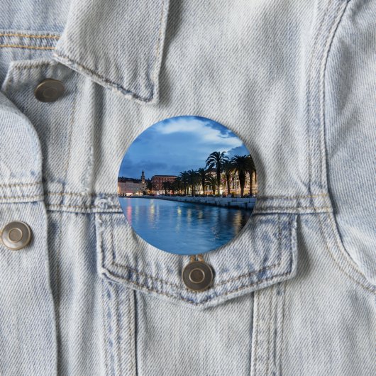 Split Promenade in Kroatien Button (Beispiel)