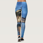 Split Promenade in Kroatien Leggings (Rückseite)