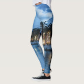 Split Promenade in Kroatien Leggings (Links)