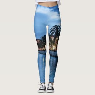 Split Promenade in Kroatien Leggings