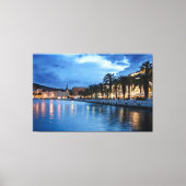 Split Promenade in Kroatien Leinwanddruck (Vorderseite)