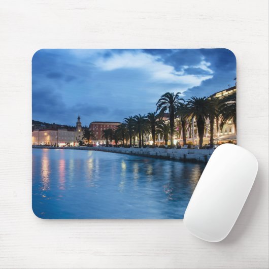 Split Promenade in Kroatien Mousepad (Mit Mouse)