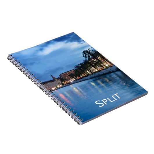 Split Promenade in Kroatien Notizblock (Rechte Seite)