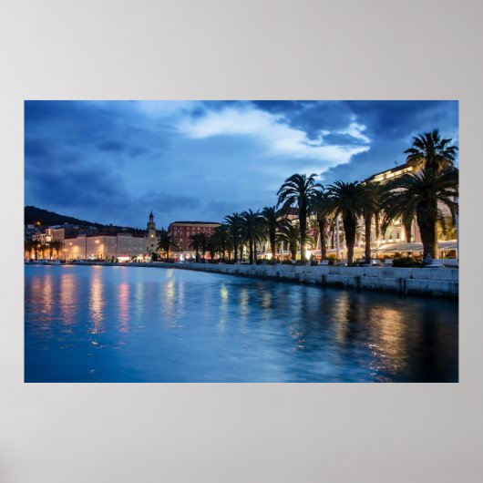 Split Promenade in Kroatien Poster (Vorne)