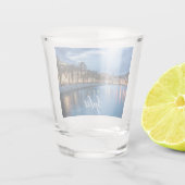 Split Promenade in Kroatien Schnapsglas (Rückseite)