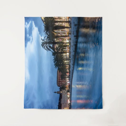 Split Promenade in Kroatien Wandteppich (Vorderseite)