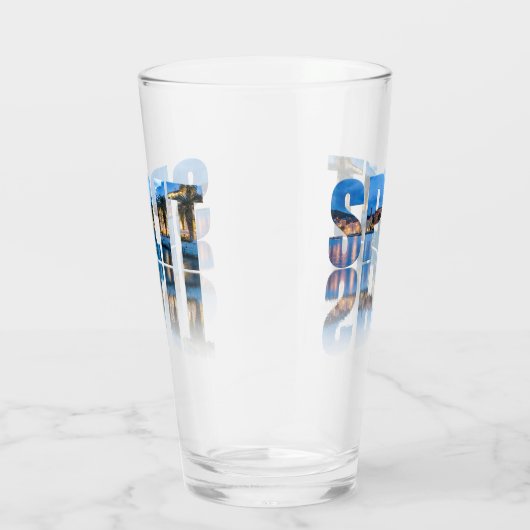 Split Promenade Text in Kroatien Glas (Rechts)