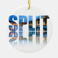 Split Promenade Text in Kroatien