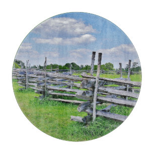 Split Rail Fail Cutting Board Schneidebrett