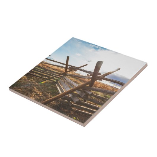 Split Rail Fence at Gettysburg Fliese (Seite)