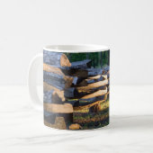 Split Rail Fence Coffee Tasse (Vorderseite Links)