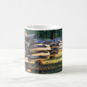 Split Rail Fence Coffee Tasse (Mittel)