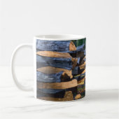 Split Rail Fence Coffee Tasse (Links)