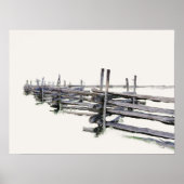 Split Rail Fence Poster (Vorne)