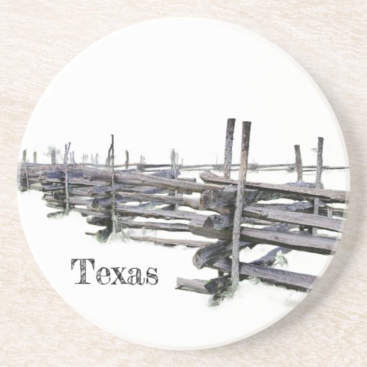 Split Rail Getränkeuntersetzer (Vorne)