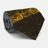 Split Rail Texture Neck Tie Krawatte (Gerollt)