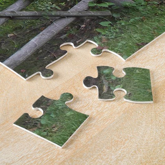 Split Rail Zaun - Grüngarten Puzzle (Seite)