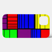 Split Rechtecke Case-Mate iPhone Hülle (Rückseite (Horizontal))