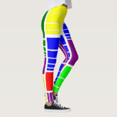 Split Rechtecke Leggings (Rechts)