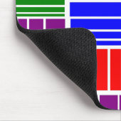 Split Rechtecke Mousepad (Ecke)