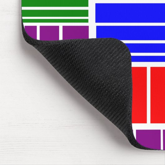 Split Rechtecke Mousepad (Ecke)