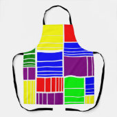 Split Rechtecke Schürze (Vorderseite)
