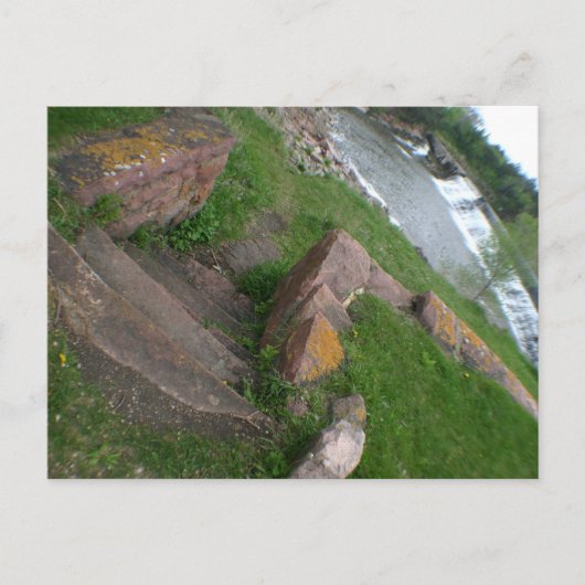 Split Rock Creek Staat Park Garretson, SD Postcard Postkarte (Vorderseite)