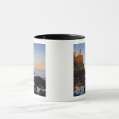 Split Rock Leuchtturm bei Sonnenuntergang bei zwei Tasse (Zentrum)