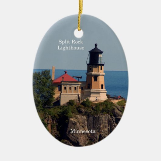 Split Rock Leuchtturm Ornamente (Vorne)