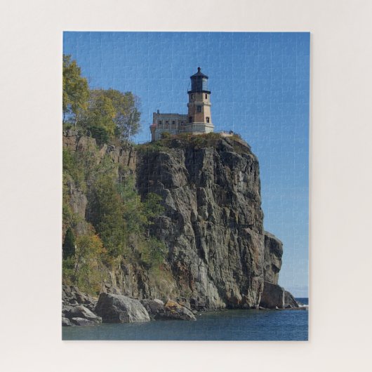 Split Rock Leuchtturm vom Strand Jigsaw Puzzle (Vertikal)
