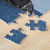 Split Rock Leuchtturm vom Strand Jigsaw Puzzle (Seite)