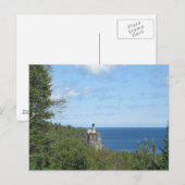 Split Rock Leuchtturm-Zwei Hafen Mn. Postkarte (Vorne/Hinten)