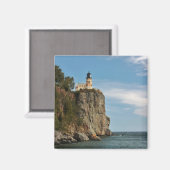 Split Rock Light House Magnet (Vorderseite/Rückseite)