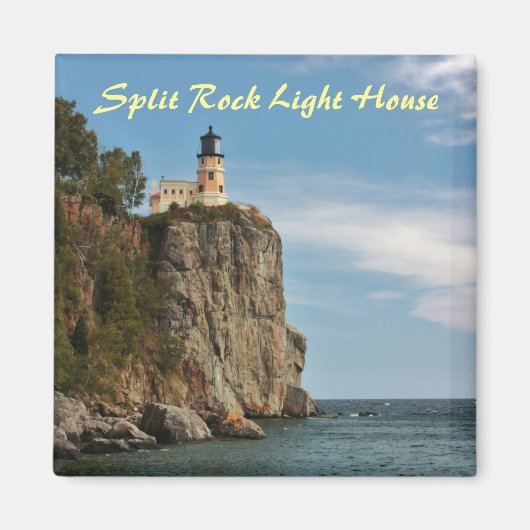 Split Rock Light House Magnet (Vorne)