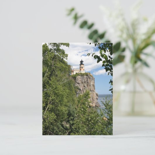 Split Rock Light House Postkarte (Stehend Vorderseite)