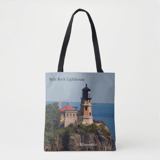 Split Rock Lighthouse auf der ganzen Tasche (Vorderseite)